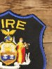 アメリカの消防隊の70’sヴィンテージ刺繡パッチ