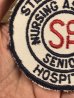 アメリカの看護師の70〜80年代ビンテージ刺繡ワッペン