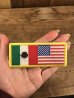 アメリカとメキシコの国旗の90’sヴィンテージ刺繡パッチ
