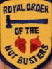 アメリカニューヨークのハドソンバレーの消防団Nut Bustersの70〜80’sヴィンテージ刺繡パッチ
