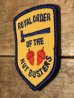 アメリカニューヨークのハドソンバレーの消防団Nut Bustersの70〜80年代ビンテージ刺繡ワッペン