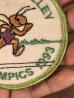アメリカファウンテンバレー地区のガールスカウトオリンピック大会の90’sヴィンテージ刺繡パッチ