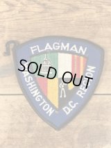 Flagman Washington D.C. Region Patch　フラッグマン　ビンテージ　ワッペン　パッチ　70〜80年代