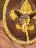 ボーイスカウトのユリの紋章の70〜80’sヴィンテージ刺繡パッチ