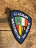 アメリカのベトナム戦争で殺害された米軍兵士に敬意を表して走ったFlagmanの記念の70〜80’sヴィンテージ刺繡パッチ