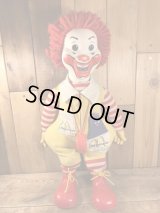 Hasbro Ronald McDonald Clown Plush Doll　ロナルド　ビンテージ　笛吹ドール　マクドナルド　70年代