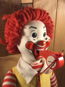 他の写真3: Hasbro Ronald McDonald Clown Plush Doll　ロナルド　ビンテージ　笛吹ドール　マクドナルド　70年代