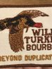 アメリカのウイスキー“ワイルドターキー”の70〜80年代ビンテージ刺繡ワッペン