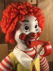 他の写真3: Hasbro Ronald McDonald Clown Plush Doll 　ロナルド　ビンテージ　笛吹ドール　マクドナルド　70年代