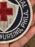 アメリカのカレッジ物(看護学校)の70〜80’sヴィンテージ刺繡パッチ