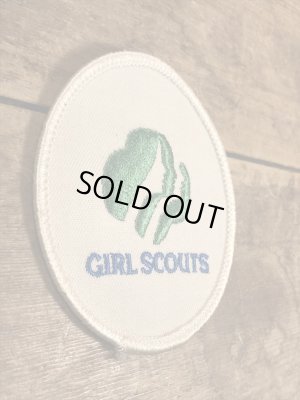 アメリカのGirl Scoutの80〜90’sヴィンテージ刺繡パッチ