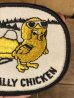I'm Weally Chickenのメッセージが書かれた70〜80’sヴィンテージ刺繡パッチ