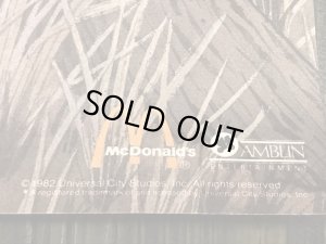 アメリカのマクドナルドで配布されたイーティーの80年代ビンテージポスター