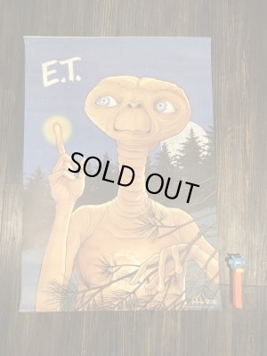 アメリカのマクドナルドから配布されたE.T.の80'sヴィンテージポスター