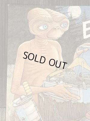 アメリカのマクドナルドで配布されたE.T.の80’sヴィンテージポスター