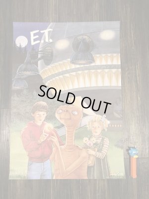 アメリカのマクドナルドで配布されたE.T.の80’sヴィンテージポスター