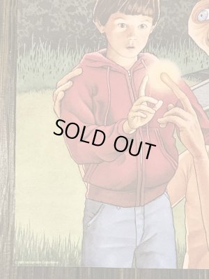 アメリカのマクドナルドで配布されたE.T.の80’sヴィンテージポスター