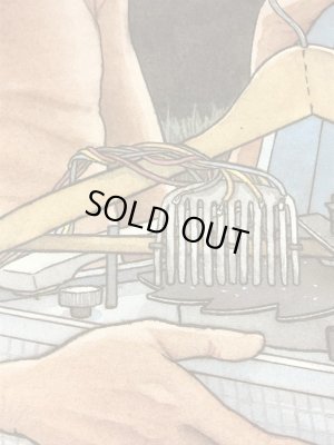 アメリカのマクドナルドで配布されたE.T.の80’sヴィンテージポスター