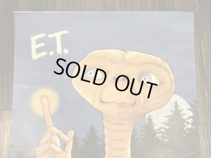 アメリカのマクドナルドから配布されたE.T.の80'sヴィンテージポスター