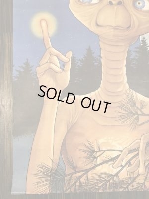 アメリカのマクドナルドから配布されたE.T.の80'sヴィンテージポスター