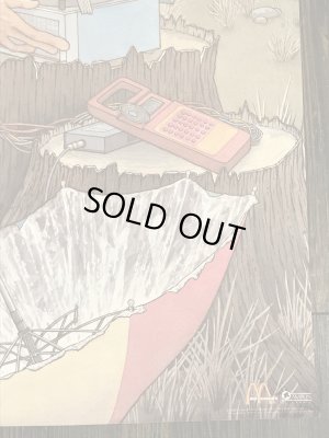 アメリカのマクドナルドで配布されたイーティーの80年代ビンテージポスター