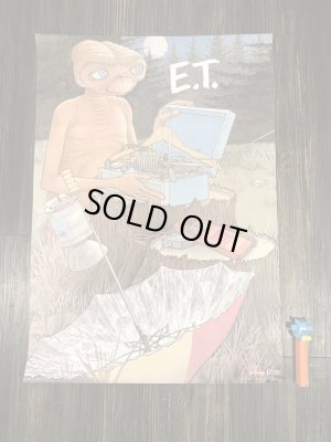 アメリカのマクドナルドで配布されたE.T.の80’sヴィンテージポスター