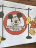 ディズニーのミッキーマウスクラブマーチの80年代ビンテージペナント