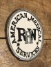 アメリカのAmerican Medical Servicesの〜70’sヴィンテージ刺繡パッチ