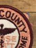 アメリカの理学療法クリニックLake County Convalescent Homeの〜70’sヴィンテージ刺繡パッチ