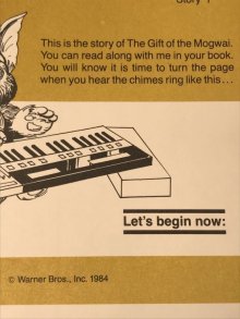 他の写真1: Gremlin Picture Book with Record “Story 1”　グレムリン　ビンテージ　レコード　絵本　80年代