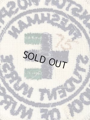 アメリカのカレッジ物の〜70年代ビンテージ刺繡ワッペン