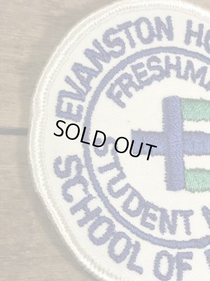 アメリカのカレッジ物の〜70年代ビンテージ刺繡ワッペン