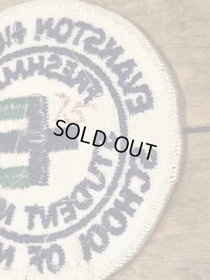 アメリカのカレッジ物の〜70年代ビンテージ刺繡ワッペン