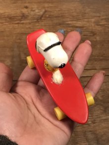 他の写真3: Hasbro Snoopy “Joe Cool” Skateboard Toy　スヌーピー　ビンテージ　スケボー　ジョークール　80年代