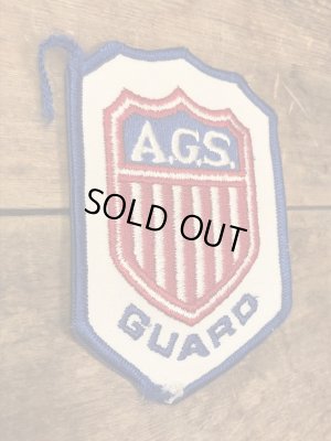 アメリカのセキュリティサービス会社American Guard Servicesの70’s〜ヴィンテージ刺繡パッチ