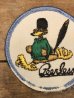 Beerlessと鳥のキャラクターが描かれた70年代〜ビンテージ刺繡ワッペン