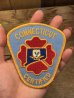 アメリカコネチカット州の消防士Connecticut Certifiedの70’s〜ヴィンテージ刺繡パッチ