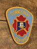 アメリカコネチカット州の消防士Connecticut Certifiedの70’s〜ヴィンテージ刺繡パッチ