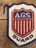 アメリカのセキュリティサービス会社A.G.S.の70年代〜ビンテージ刺繡ワッペン