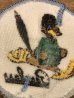 Beerlessと鳥のキャラクターが描かれた70年代〜ビンテージ刺繡ワッペン