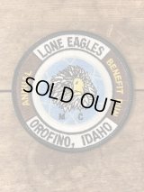 Lone Eagles MC Orofino, Idaho Patch　モーターサイクル　ビンテージ　ワッペン　パッチ　80年代〜