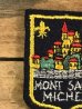 フランスのル・モンサンミシェルの70年代〜ビンテージ刺繡ワッペン
