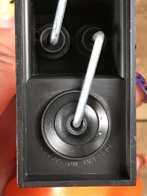 Whirley Industries社製のタイガーの70年代ビンテージソルト&ペッパー