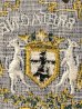 フランスブルターニュのフェルト製の70年代〜ビンテージ刺繡ワッペン