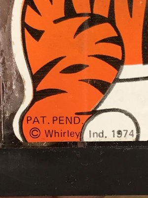 Whirley Industries社製のタイガーの70年代ビンテージソルト&ペッパー