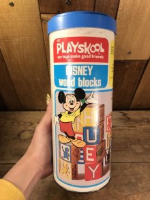 他の写真3: Playskool Disney Wood Blocks　ディズニー　ビンテージ　ウッドブロック　プレイスクール　70年代