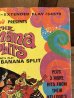 ハンナバーベラキャラクターのバナナスピリッツの60’sヴィンテージミニレコード