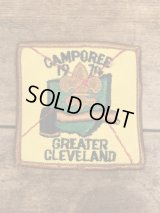 Camporee Greater Cleveland Boy Scouts Patch　ボーイスカウト　ビンテージ　ワッペン　パッチ　70年代