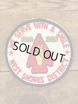 West Shores District Boy Scout Patch　ボーイスカウト　ビンテージ　ワッペン　パッチ　80年代