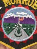 アメリカウィスコンシン州Monroeの消防署の90's〜ヴィンテージ刺繡パッチ